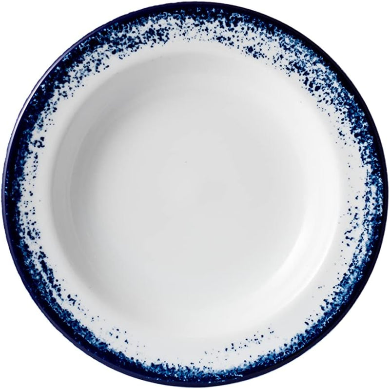 Jogo Aparelho de Jantar Decoração Névoa - SERVE ATÉ 6 PESSOAS [ BRINDE - KIT 6 TAÇAS ]