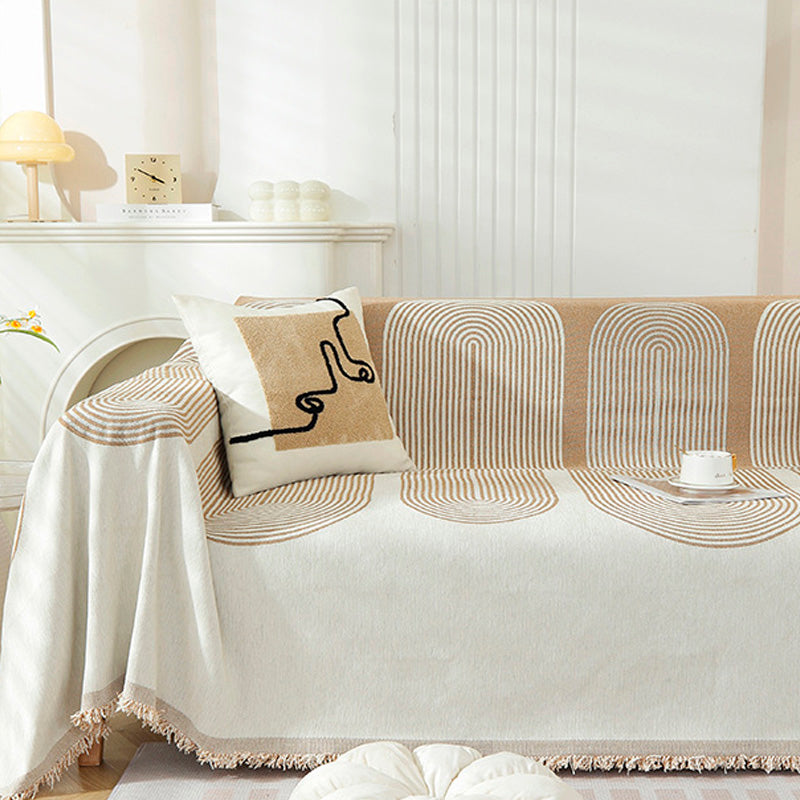 [Leve 2 Pague 1] Capa de Sofá Rovelle em Algodão e Poliéster (Conforto e Charme Único!) +BRINDES: 2 Capas de Almofadas