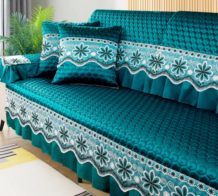 [Leve 2 Pague 1] Capa de Sofá Imperial em Tecido Nobre (Sala 5 Estrelas em Segundos!) +2 BRINDES: 2 Almofadas