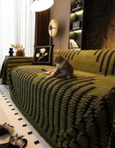 [Leve 2 Pague 1] Capa de Sofá Zaviani em Algodão e Poliéster (Encanto para o seu lar!) +BRINDES: 2 Capas de Almofadas