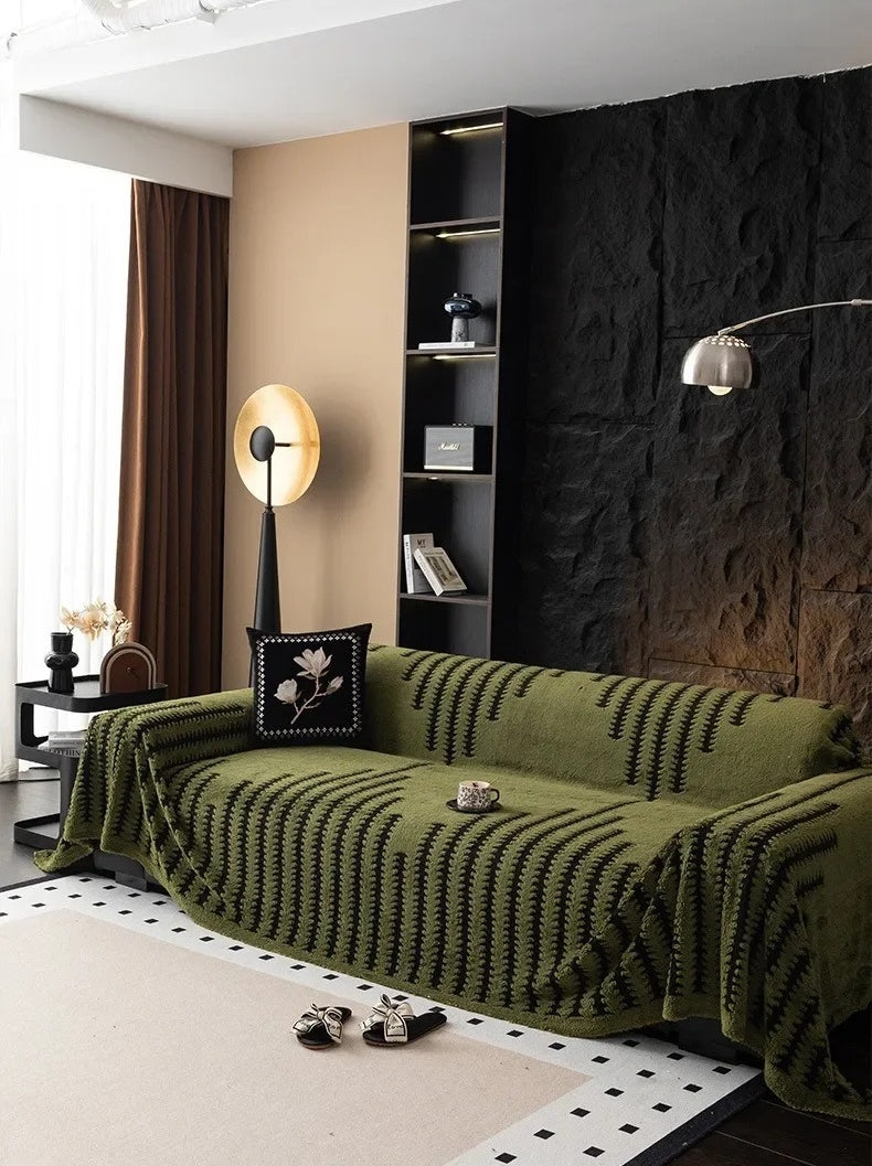 [Leve 2 Pague 1] Capa de Sofá Zaviani em Algodão e Poliéster (Encanto para o seu lar!) +BRINDES: 2 Capas de Almofadas