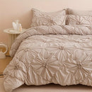 [Leve 2 Pague 1] Roupa de Cama Amalfi em Tecido Nobre (Beleza Atemporal para Noites Inesquecíveis!) +3 BRINDES: 2 Capas de Travesseiro e Edredom