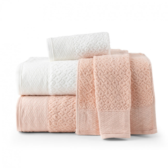 Jogo De Banho 5 Peças 430g/M² Capri Toalhas 100% Algodão Tutti Frutti/Off White